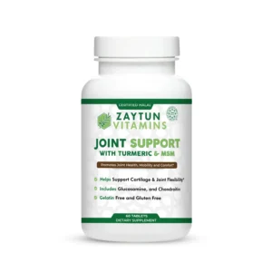 Halal Advanced Joint Support with Glucosamine, Turmeric, MSM & Herbal Blend