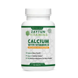 Halal Bone Strength with Calcium and Vitamin D3 Support